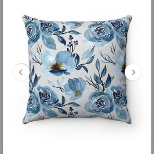 Everleigh Dusk Floral Throw Pillow